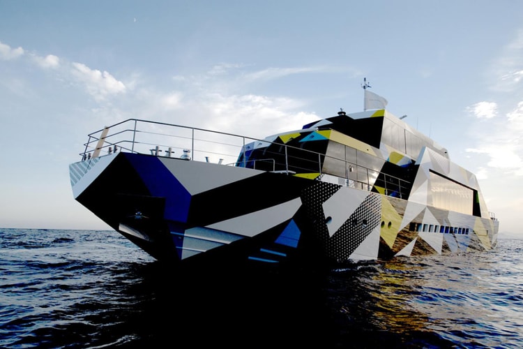 Dakis Joannou's 'Guilty' Yacht by Jeff Koons and Ivana Porfiri