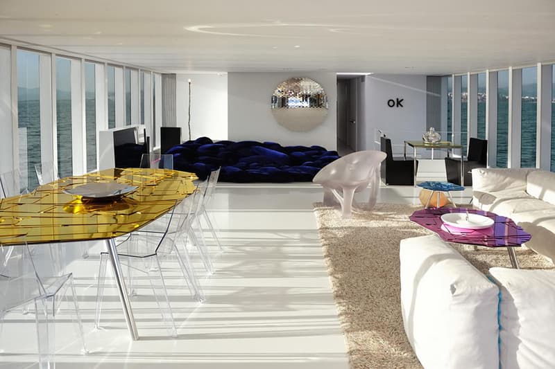 Dakis Joannou's 'Guilty' Yacht by Jeff Koons and Ivana Porfiri