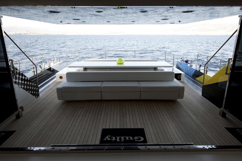 Dakis Joannou's 'Guilty' Yacht by Jeff Koons and Ivana Porfiri