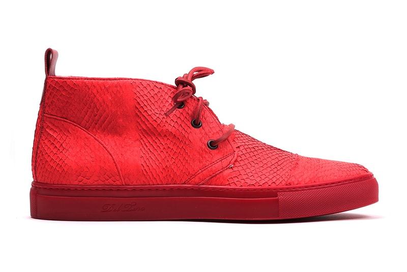 Del Toro Salmon Leather Alto Chukka Collection