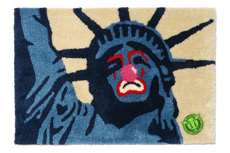 D*Face x Sync. Sad Liberty Rag Mat