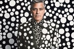 George Clooney by Yayoi Kusama for W Magazine