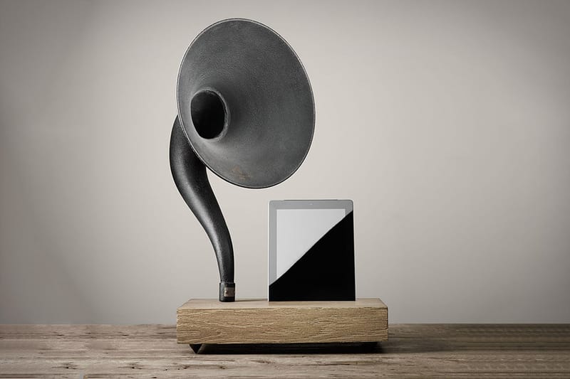 Gramophone iPhone and iPad Speaker