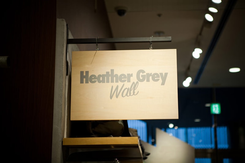 Heather Grey Wall ESTNATION Pop-Up Store