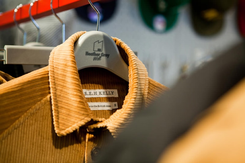 Heather Grey Wall ESTNATION Pop-Up Store