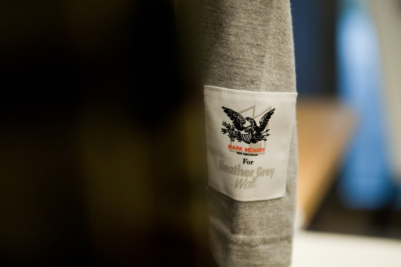 Heather Grey Wall ESTNATION Pop-Up Store
