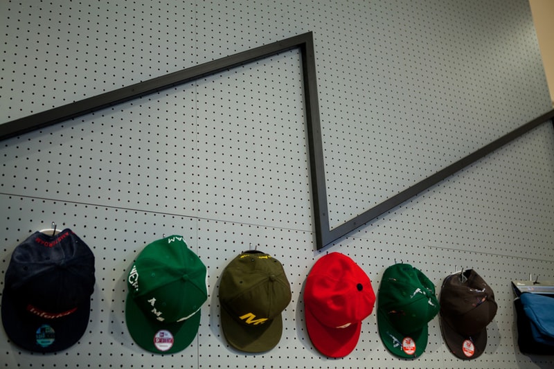 Heather Grey Wall ESTNATION Pop-Up Store