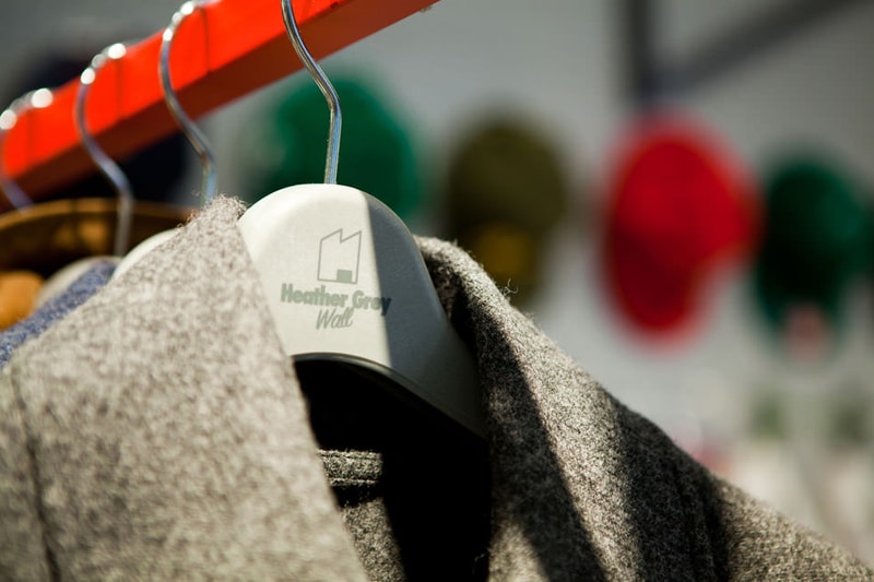 Heather Grey Wall ESTNATION Pop-Up Store