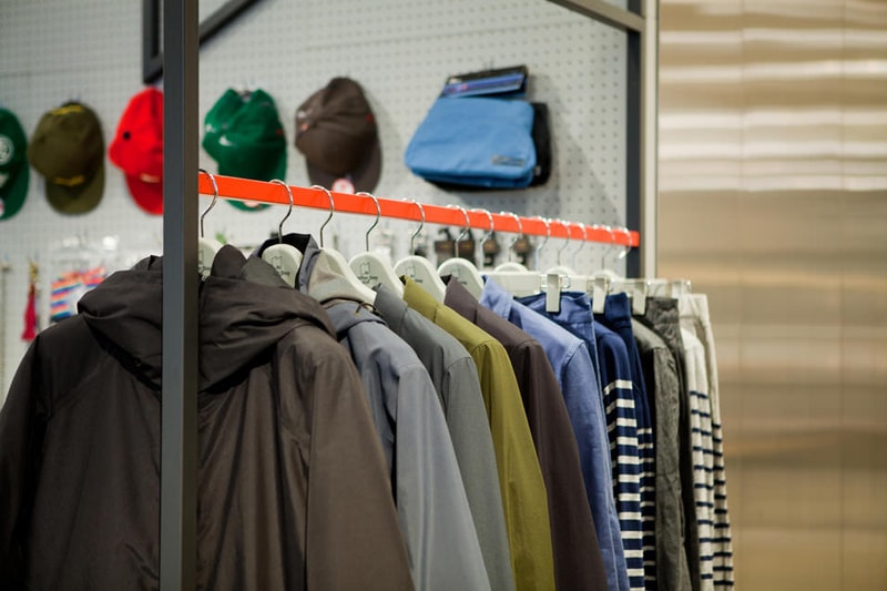 Heather Grey Wall ESTNATION Pop-Up Store