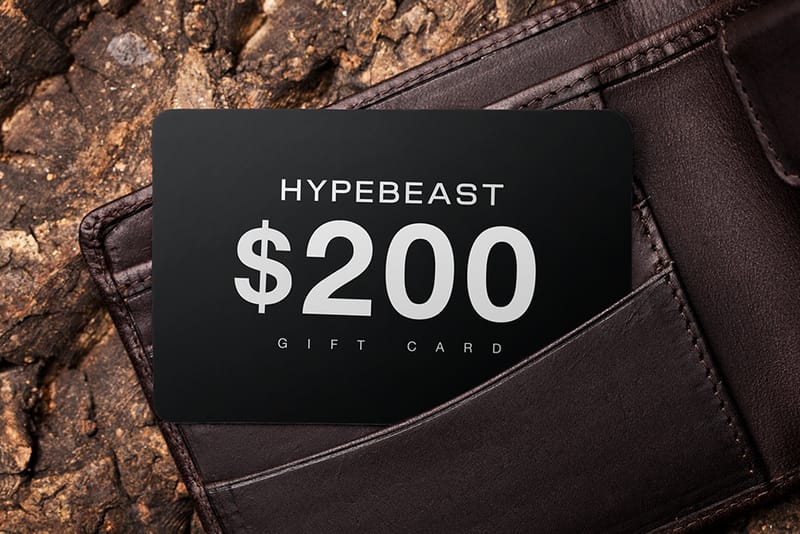 HYPEBEAST Store Gift Cards Available Now