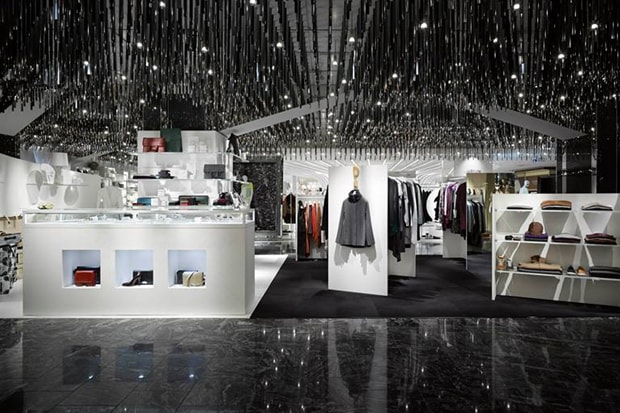 L'ESPACE Maison Martin Margiela "Cadeau" Interior at ISETAN's Shinjuku Store in Japan