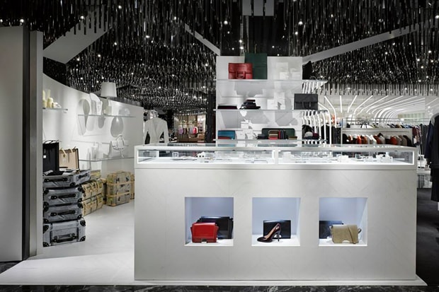 L'ESPACE Maison Martin Margiela "Cadeau" Interior at ISETAN's Shinjuku Store in Japan
