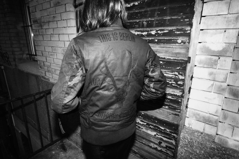maharishi x Le Berlinois Fitted MA-1 Flight Jacket