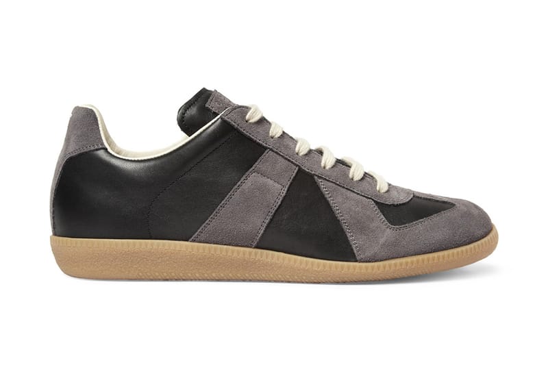 Maison Martin Margiela Leather and Suede Replica Sneakers