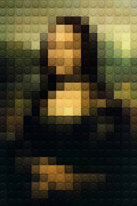 Marco Sodano Pixilates Classic Masterpieces Using LEGO