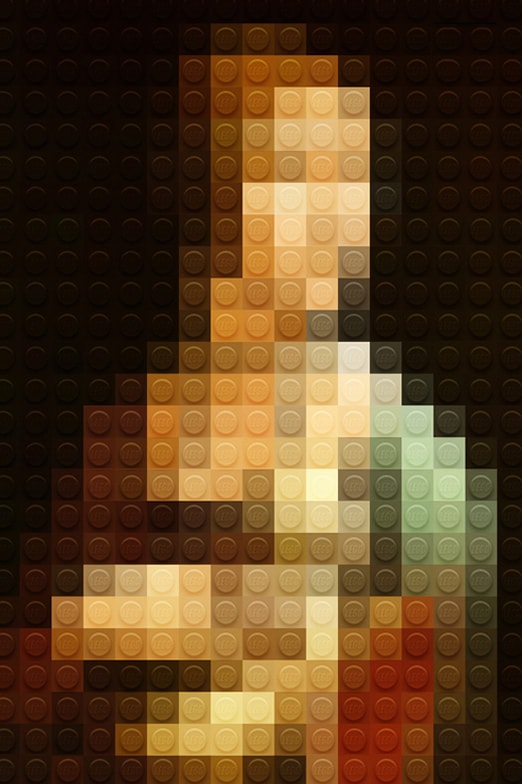 Marco Sodano Pixilates Classic Masterpieces Using LEGO