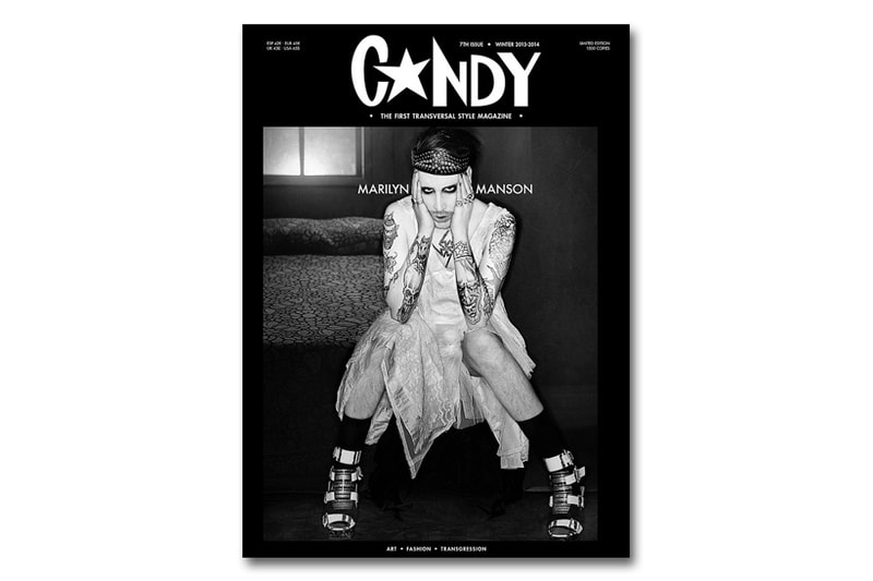 Marilyn Manson and Lady Gaga Cover Candy Magazine Issue 7
