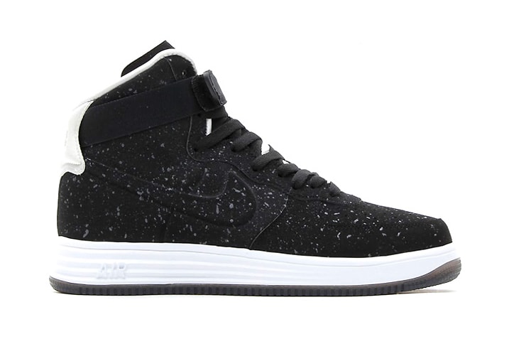 Nike 2013 Holiday Lunar Force 1 Lux High VT Black/Black