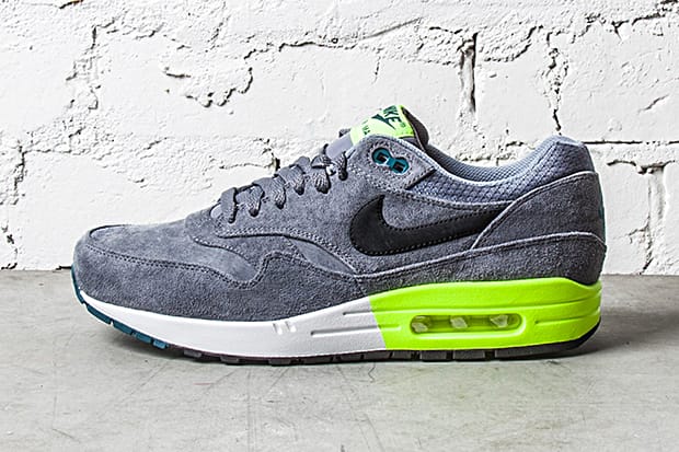 Nike Air Max 1 PRM Grey/Volt