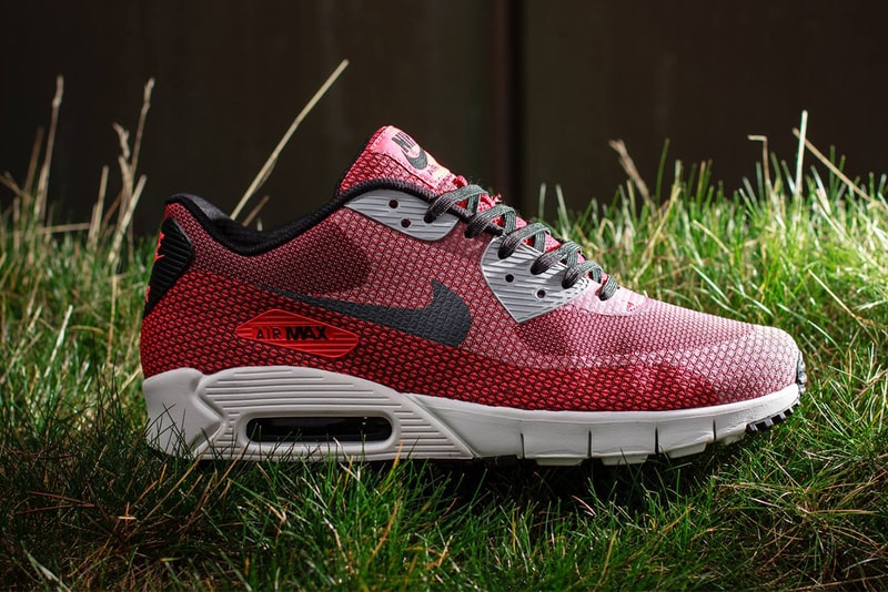 Nike Air Max 90 Current Jacquard Laser Crimson/Dark Grey