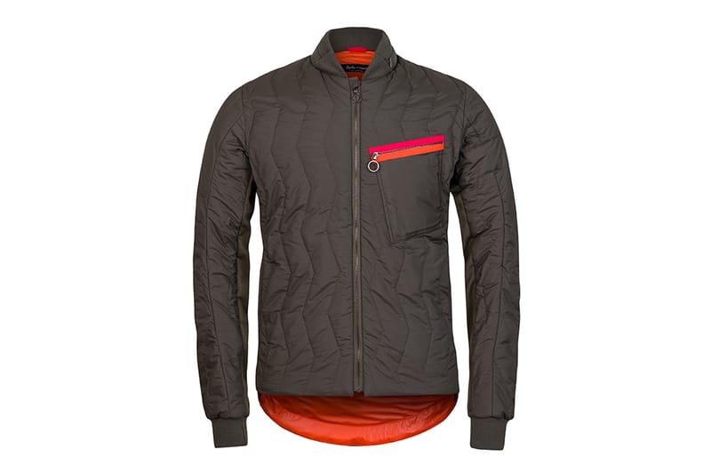 quilted cycling jacket