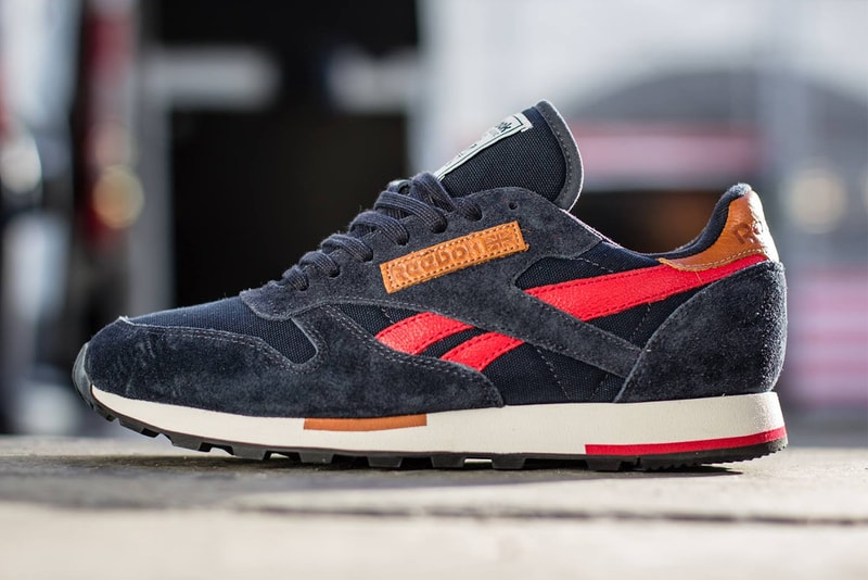 Reebok Classic Leather Utility Reebok Navy/Stadium Red/Sandtrap/Black
