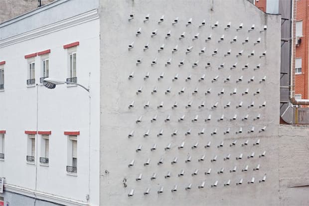 SpY "Cameras" Street Installation in Madrid