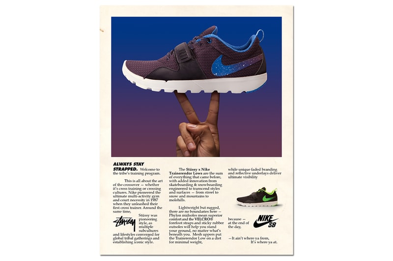 ￼Stussy x Nike SB Trainerendor Pack