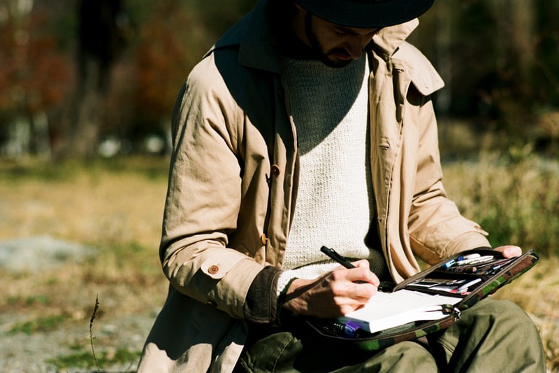 THE NORTH FACE PURPLE LABEL x Hobonichi TNF Field Pack Lookbook