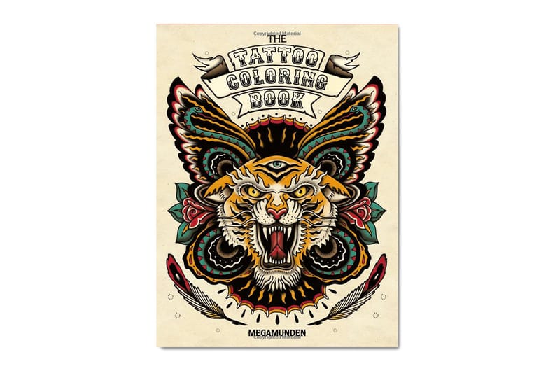 The Tattoo Coloring Book by Megamunden