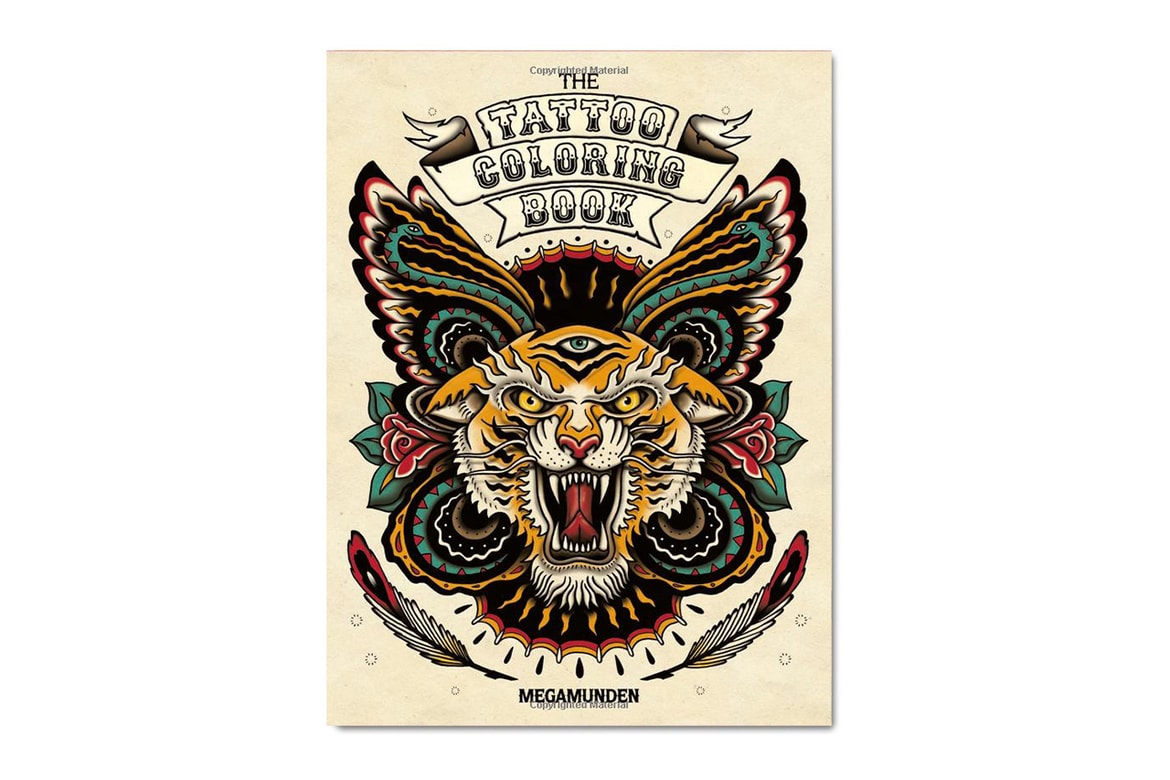 The Tattoo Coloring Book By Megamunden Hypebeast