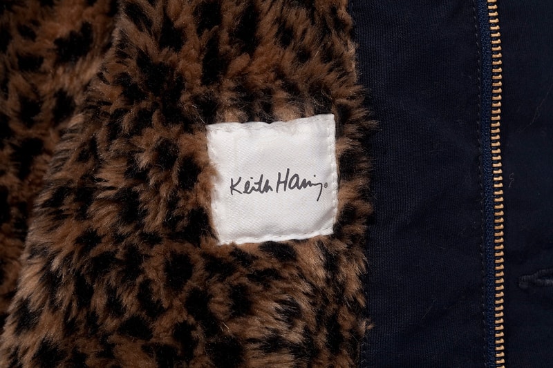 XLARGE x Keith Haring x Alpha Industries Leopard N-1 Deck Jacket