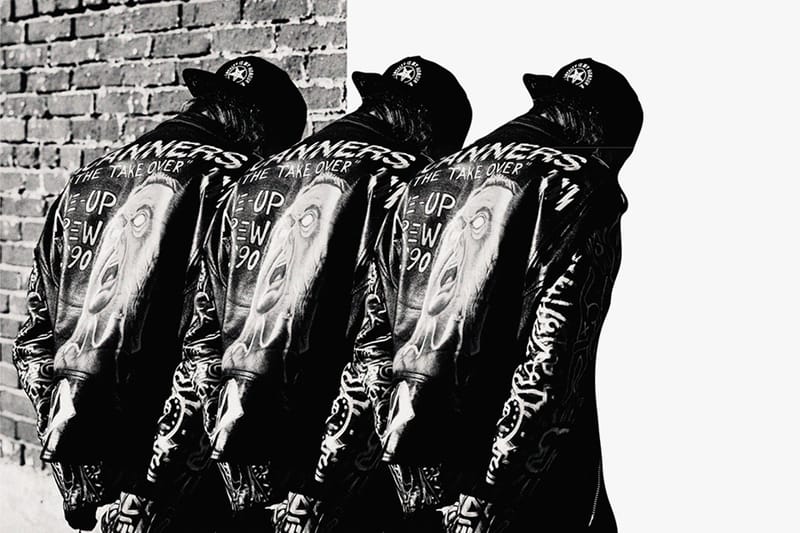 424 on Fairfax x David Sabastian Customized Vintage Biker Jackets