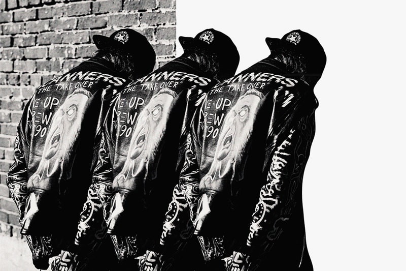 424 on Fairfax x David Sabastian Customized Vintage Biker Jackets