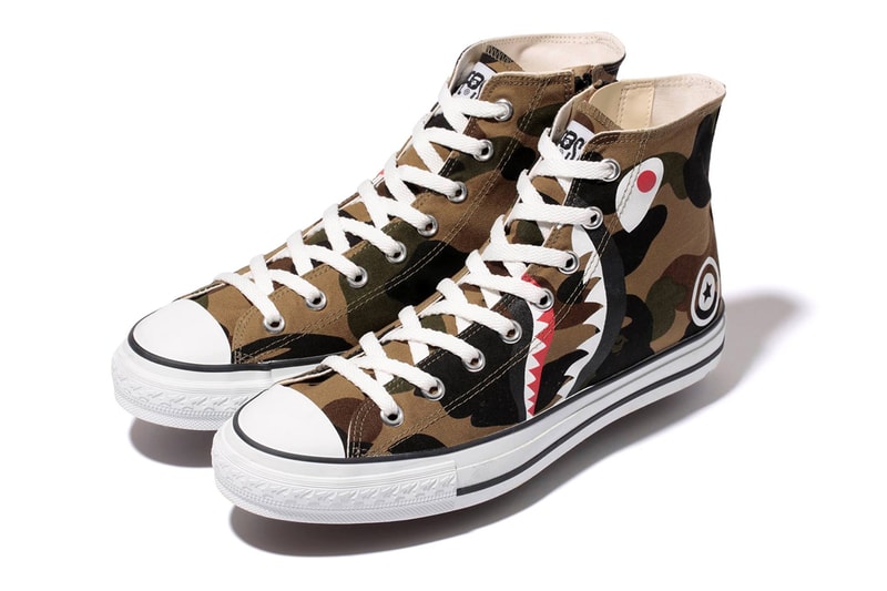 A Bathing Ape 2014 Spring/Summer 1ST CAMO SHARK APE STA