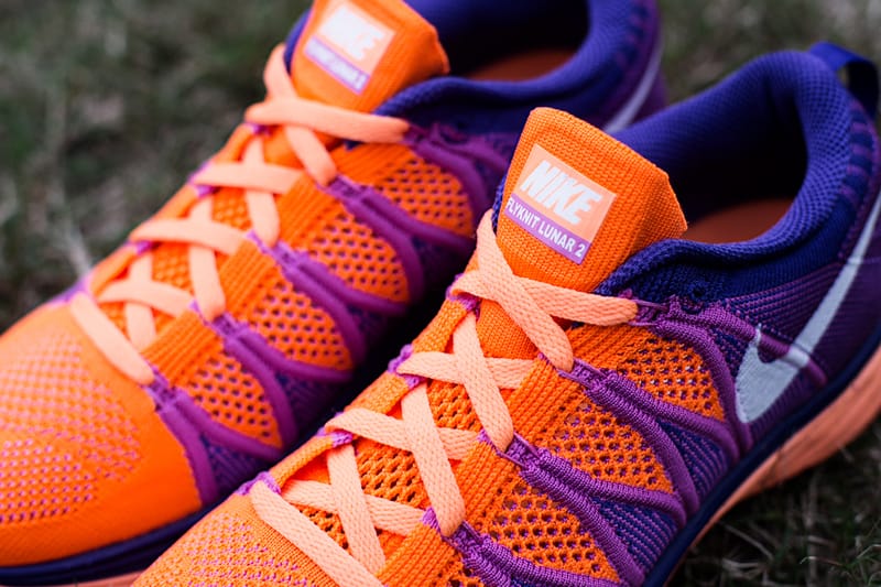 flyknit lunar orange