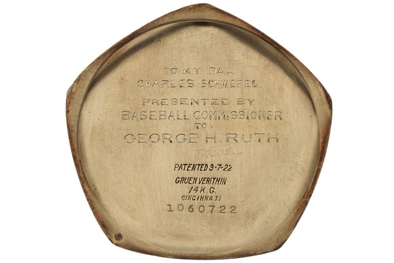 A Look at Babe Ruth's 1923 Yankees World Series Gruen Pocket Watch