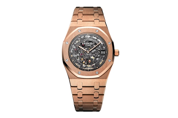 Audemars Piguet Royal Oak Openworked Extra-Thin Rose Gold