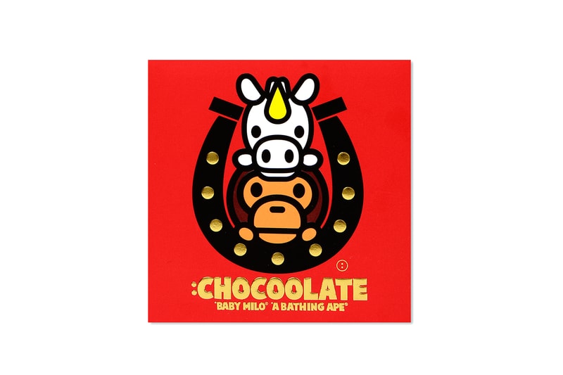 :CHOCOOLATE x A Bathing Ape BABY MILO "Year of the Horse" Collection