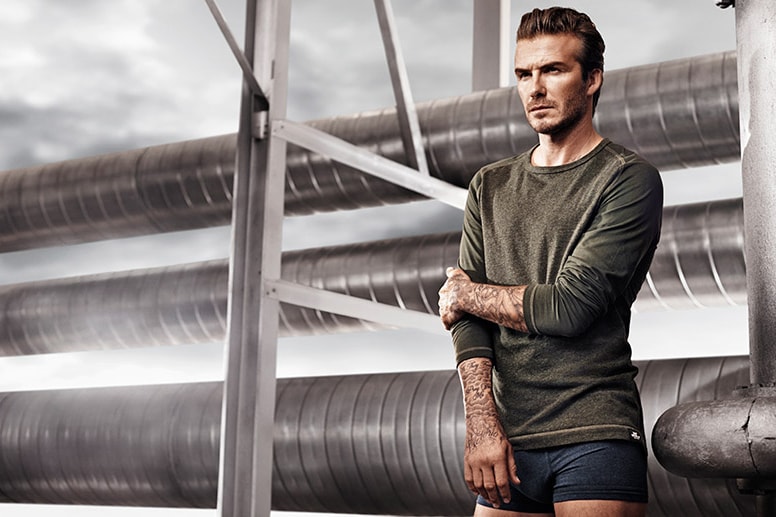 David Beckham Bodywear for H&M 2014 Spring Campaign