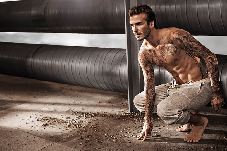David Beckham Bodywear for H&M 2014 Spring Campaign