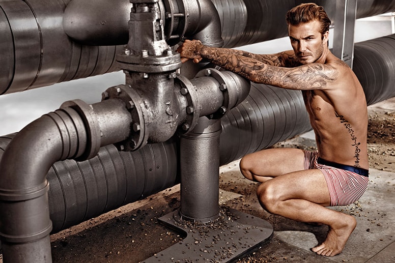 David Beckham Bodywear for H&M 2014 Spring Campaign