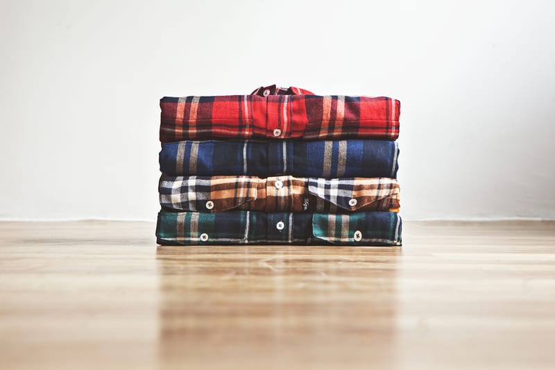 DQM Steamer Plaid Cotton Flannel Shirts