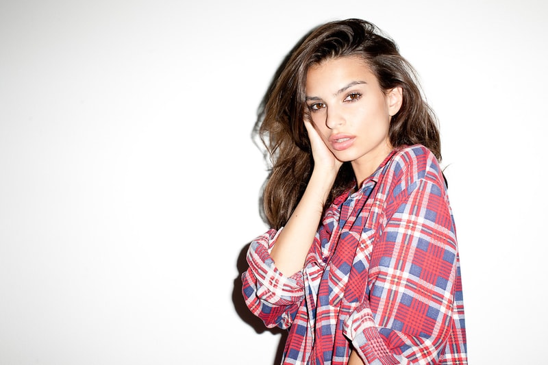Emily Ratajkowski Visits Terry Richardson's Studio
