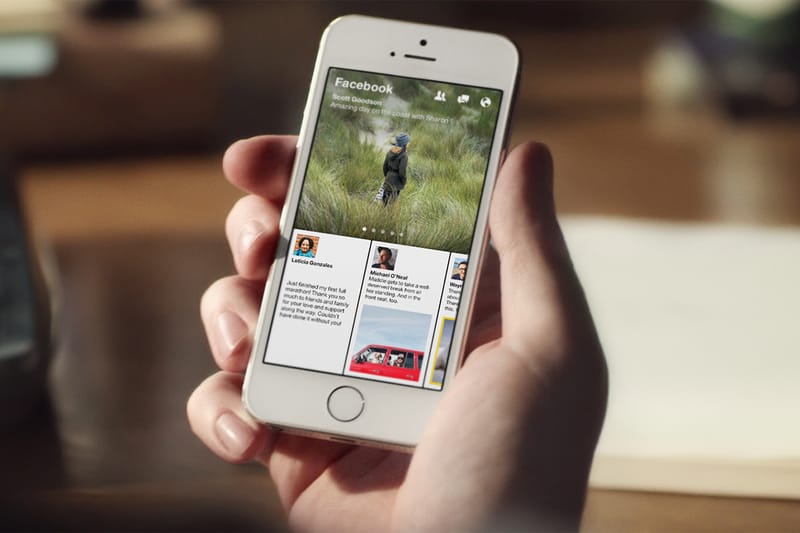 Facebook Introduces Paper News Reader for iOS