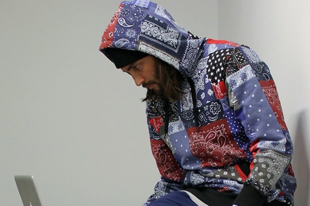 GPPR 2014 Pre-Spring Bandana Print Bandit Pullover Hoodie