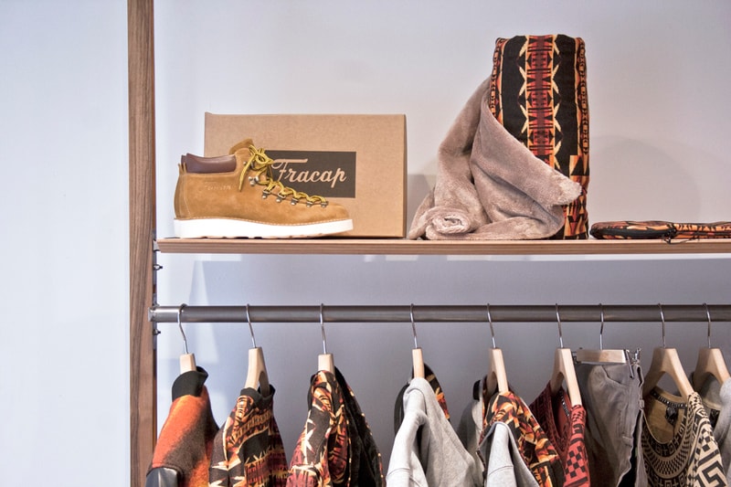 Inside the iuter Store in Milan, Italy