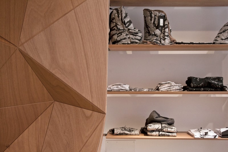 Inside the iuter Store in Milan, Italy