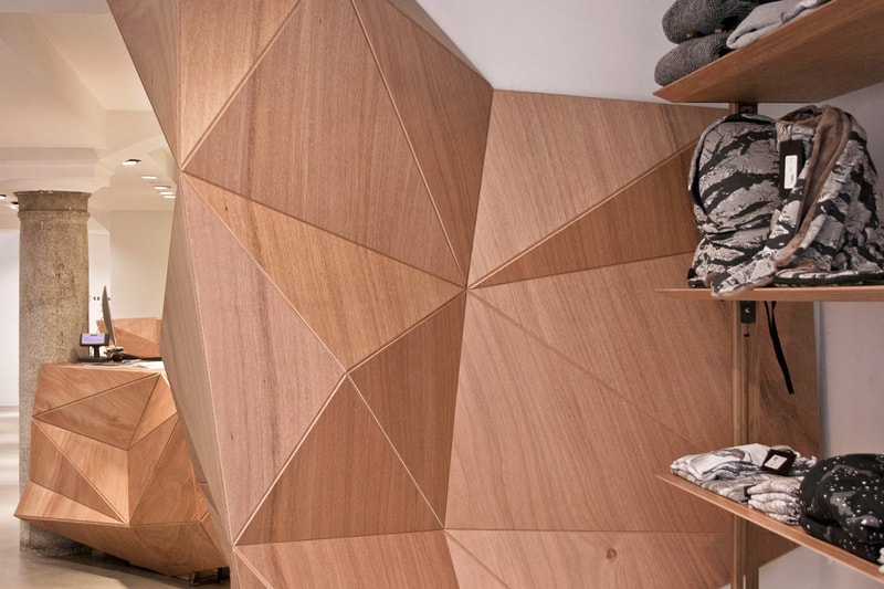 Inside the iuter Store in Milan, Italy