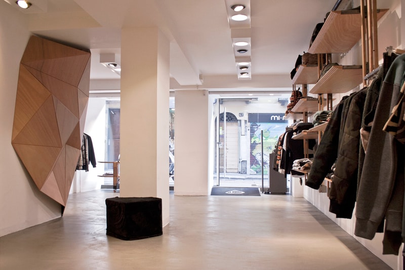 Inside the iuter Store in Milan, Italy